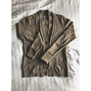 Autumn Cashmere 100% cashmere button up cardigan